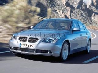 BMW 5er 5 (E60/E61) 2002, 2003, 2004, 2005, 2006, 2007 годов выпуска 525d 2.5d (163 л.с.)