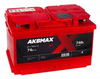 AKBMAX ST 74RS 740A 276x175x175 AKBMAX ST 74RS 740A 276x175x175