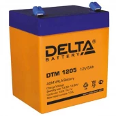 Аккумулятор Delta DTM 1205 5Ач 75А универс. пол.