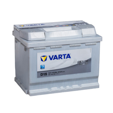 VARTA Silver D15 63R 610A 242x175x190