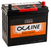 Аккумулятор AlphaLINE 55R (70B24L) 55Ач 500А обр. пол.