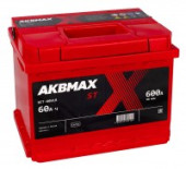 AKBMAX ST 60L 600A 242x175x190 AKBMAX ST 60L 600A 242x175x190