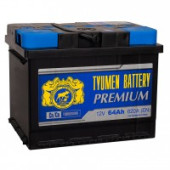Тюмень Premium 64L 620A 242x175x190 Тюмень Premium 64L 620A 242x175x190