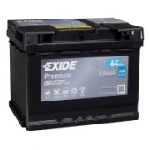 Аккумулятор EXIDE Premium 64R EA640 64Ач 640А обр. пол.