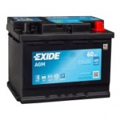 EXIDE Start-Stop AGM 60R EK600 680A 242х175х190