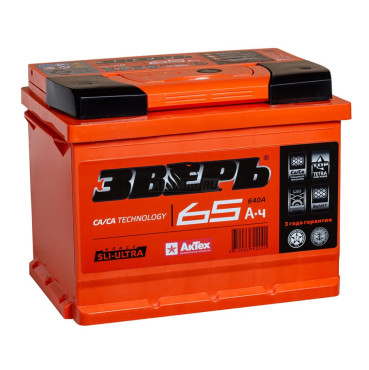 ЗВЕРЬ 65R 640A 242x175x190