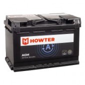 Аккумулятор HOWTER AGM 70R 70Ач 760А обр. пол.