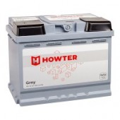 Аккумулятор HOWTER Grey 62L 62Ач 580А прям. пол.