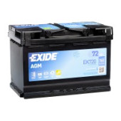 EXIDE Start-Stop AGM 72R EK720 760A 278х175х190