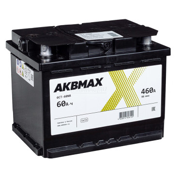AKBMAX 60R 460A 242x175x190