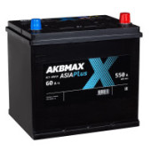 AKBMAX Asia PLUS 60R 550A 230x172x220