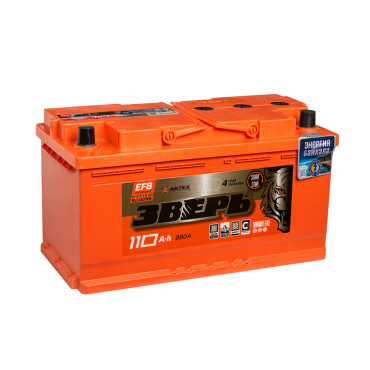 ЗВЕРЬ EFB 110R 880A 353x175x190